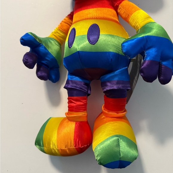 Disney Red and Orange Mickey Mouse Stuffed Animal - Picture 2 of 7